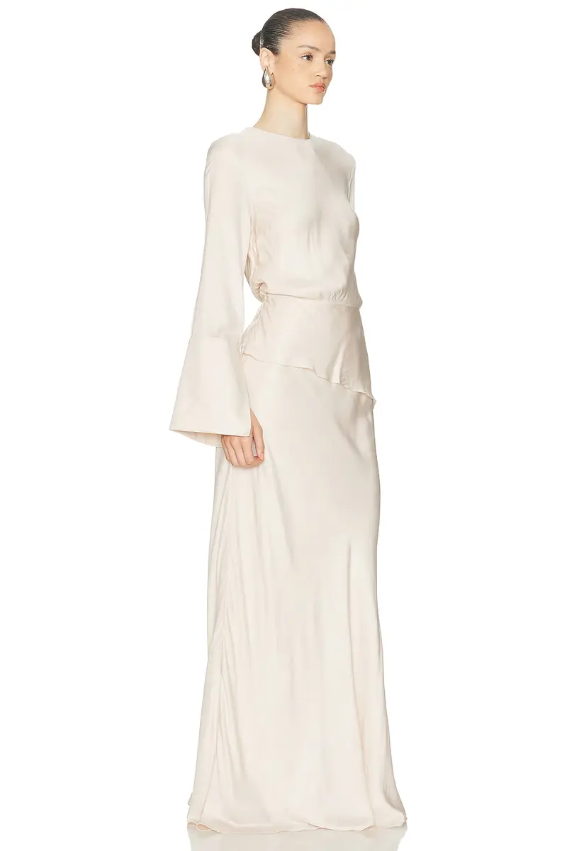 Brandon Maxwell Violet Long Dress | Thumbnail 2 Brandon Maxwell Violet Long Dress | Thumbnail 2