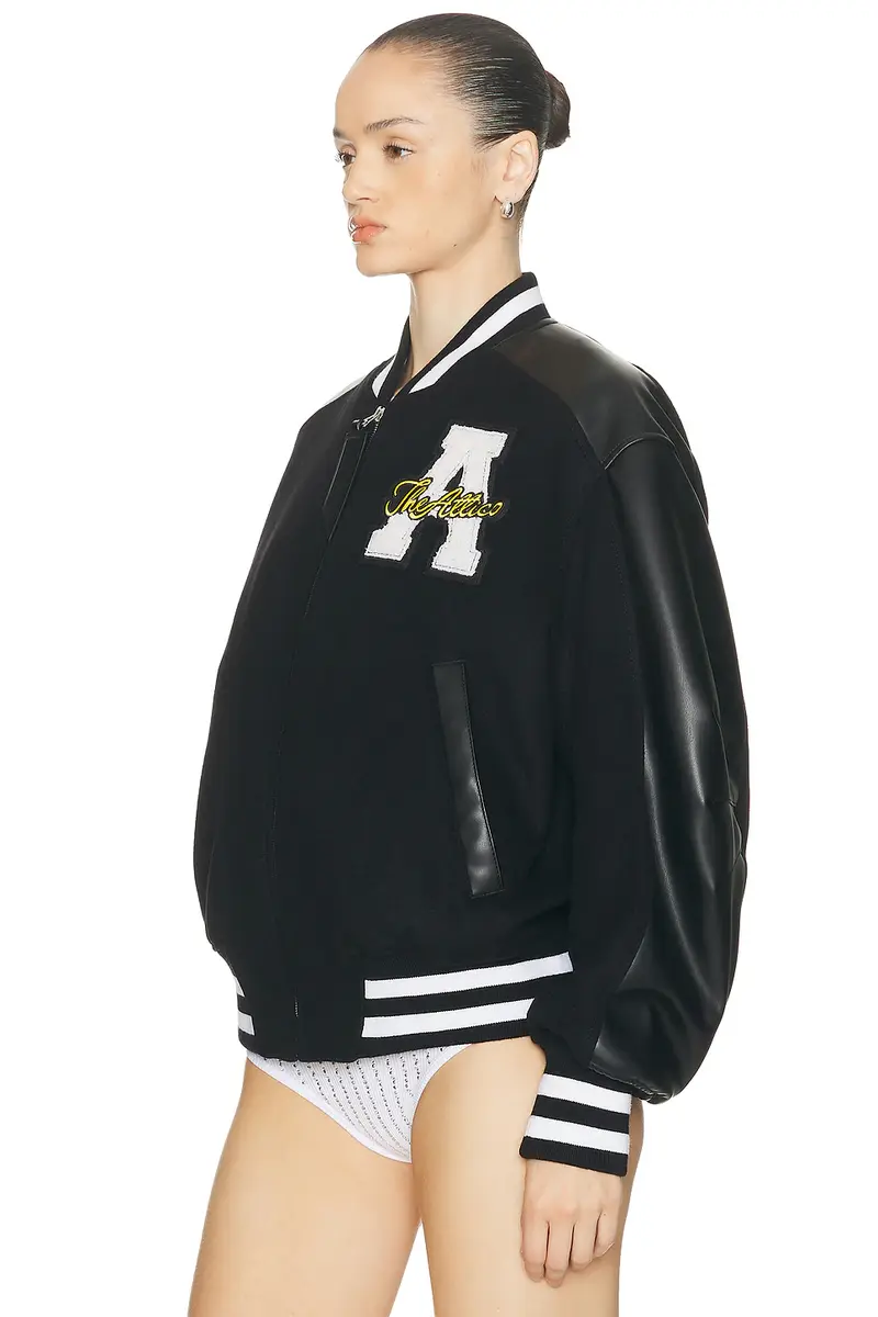 The Attico Letter Bomber Jacket | Thumbnail 2 The Attico Letter Bomber Jacket | Thumbnail 2