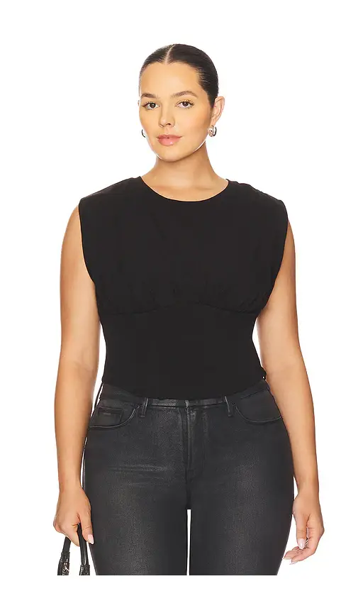 GOOD AMERICAN Sleeveless Corset Top | Thumbnail 2