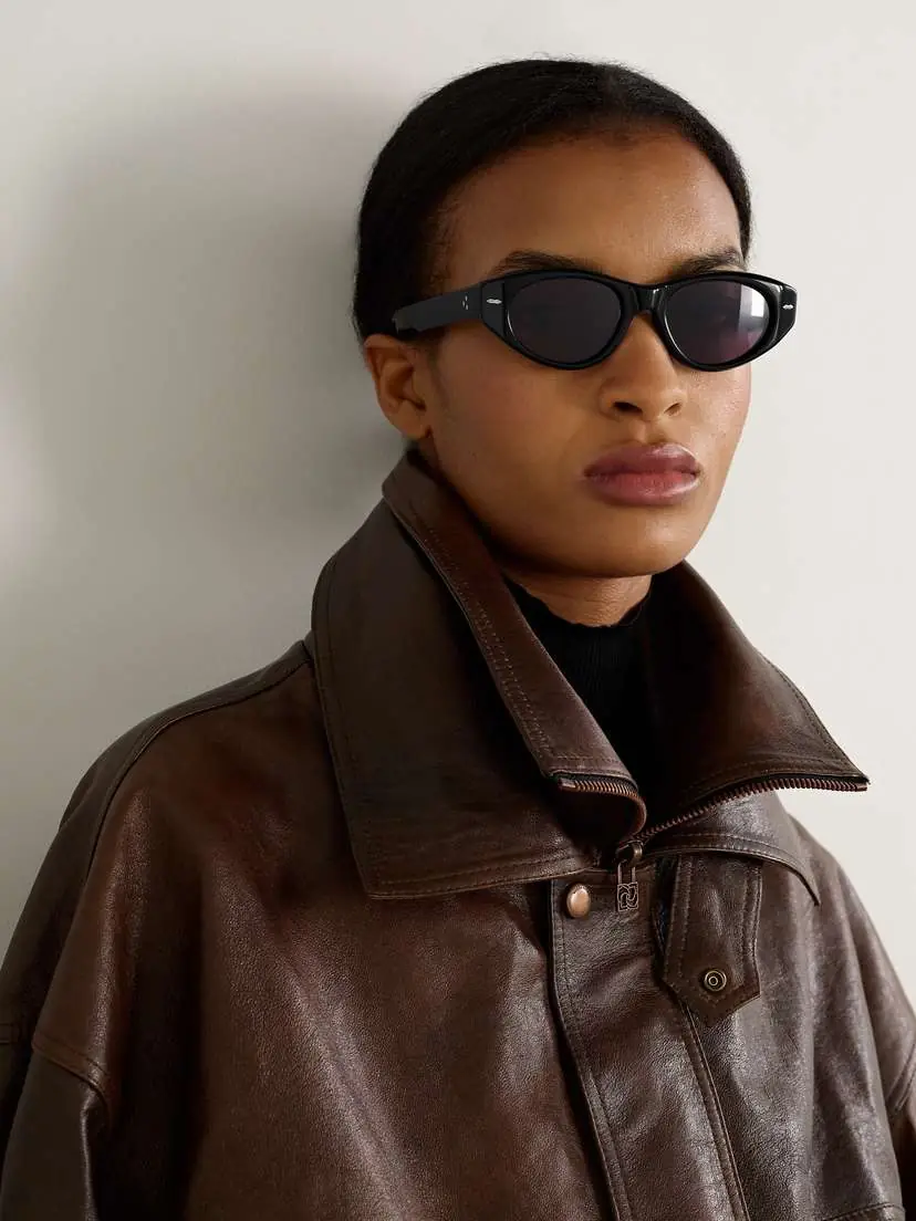 Jacques Marie Mage Krasner Cat-eye Acetate Sunglasses | Thumbnail 2