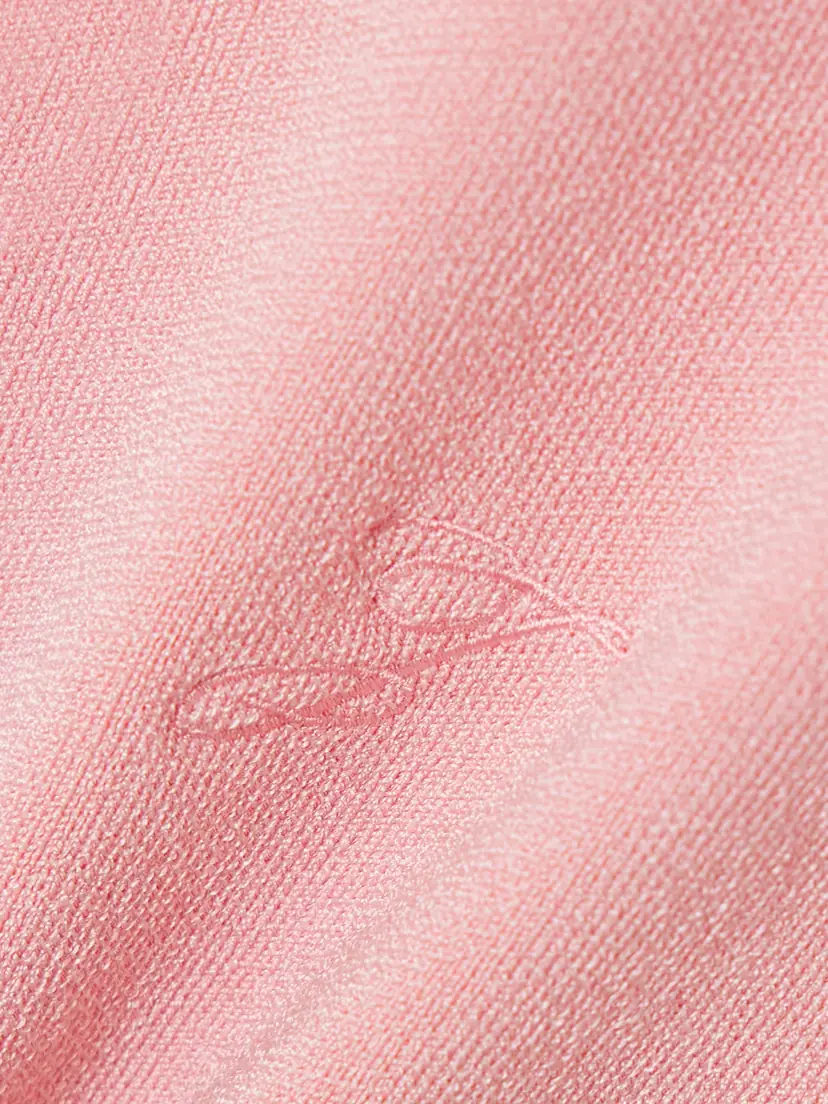 Jacquemus The Sera Strapless Embroidered Knitted Midi Dress | Thumbnail 4 Jacquemus The Sera Strapless Embroidered Knitted Midi Dress | Thumbnail 4