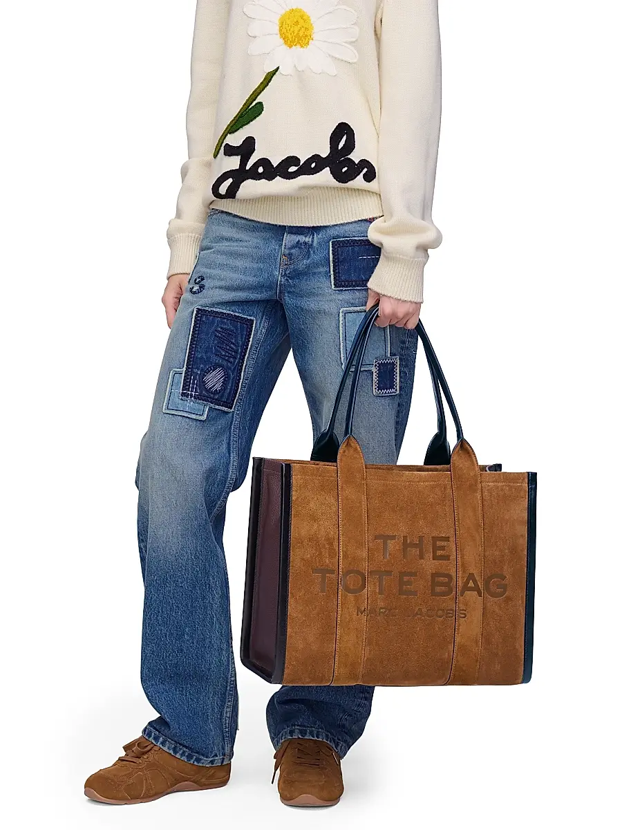 Marc Jacobs Women's The Suede Tote Bag - Copper | Thumbnail 3 Marc Jacobs Women's The Suede Tote Bag - Copper | Thumbnail 3