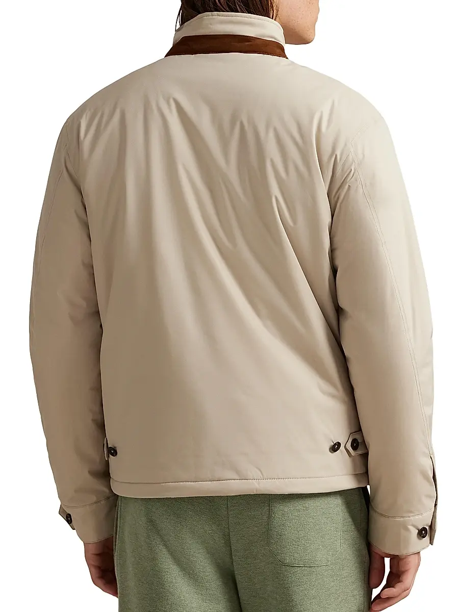 Polo Ralph Lauren Men's Performance Gabardine Full-Zip Jacket | Thumbnail 4 Polo Ralph Lauren Men's Performance Gabardine Full-Zip Jacket | Thumbnail 4
