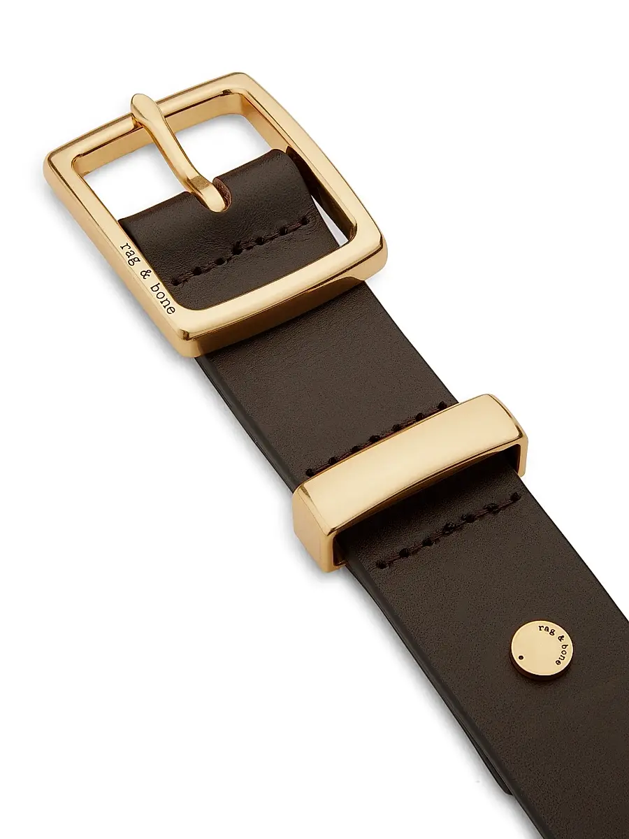 rag & bone Women's Boyfriend Leather Belt | Thumbnail 3 rag & bone Women's Boyfriend Leather Belt | Thumbnail 3