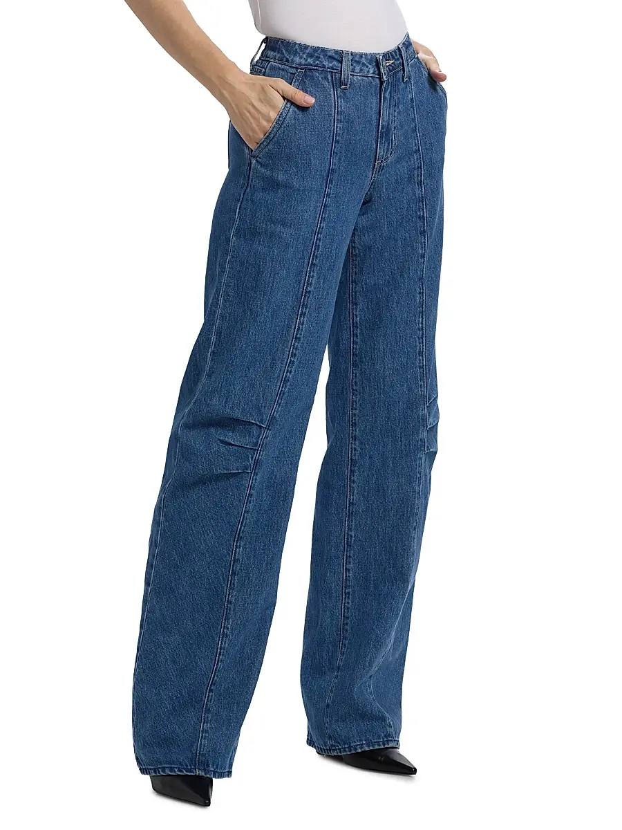 L'Agence Women's Zara Rodeo Barrel-Leg Jeans | Thumbnail 4 L'Agence Women's Zara Rodeo Barrel-Leg Jeans | Thumbnail 4