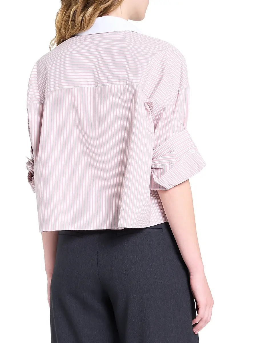 TWP Women's Next Ex Cotton Blouse - Spanish Villa White | Thumbnail 6 TWP Women's Next Ex Cotton Blouse - Spanish Villa White | Thumbnail 6