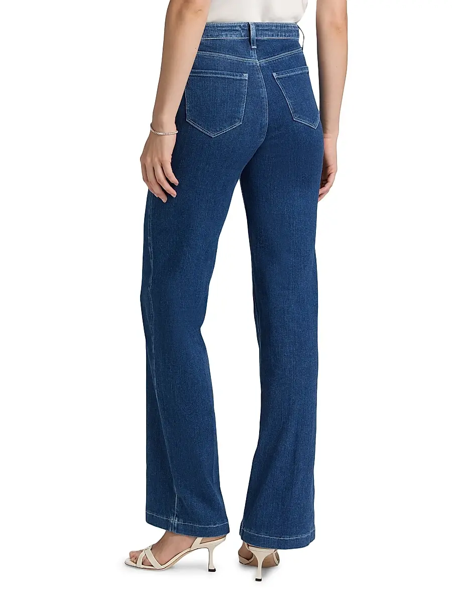 L'Agence Women's Clayton High-Rise Wide-Leg Jeans | Thumbnail 5 L'Agence Women's Clayton High-Rise Wide-Leg Jeans | Thumbnail 5