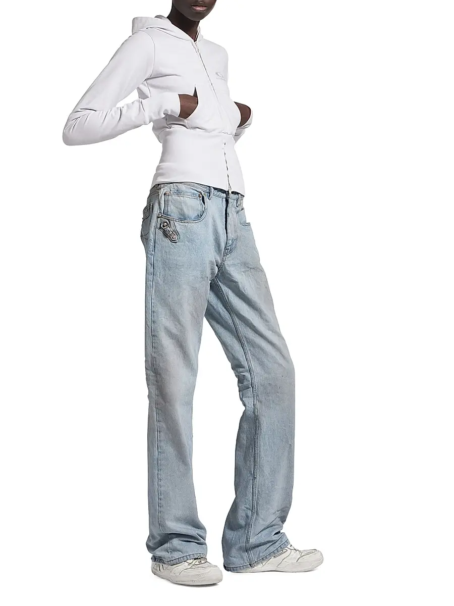 Balenciaga Women's City Straight Pants | Thumbnail 6 Balenciaga Women's City Straight Pants | Thumbnail 6