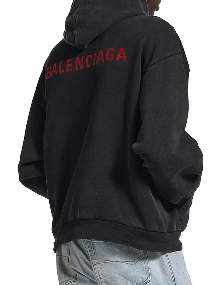 Balenciaga Men's Medium Fit Hoodie | Thumbnail 5 Balenciaga Men's Medium Fit Hoodie | Thumbnail 5