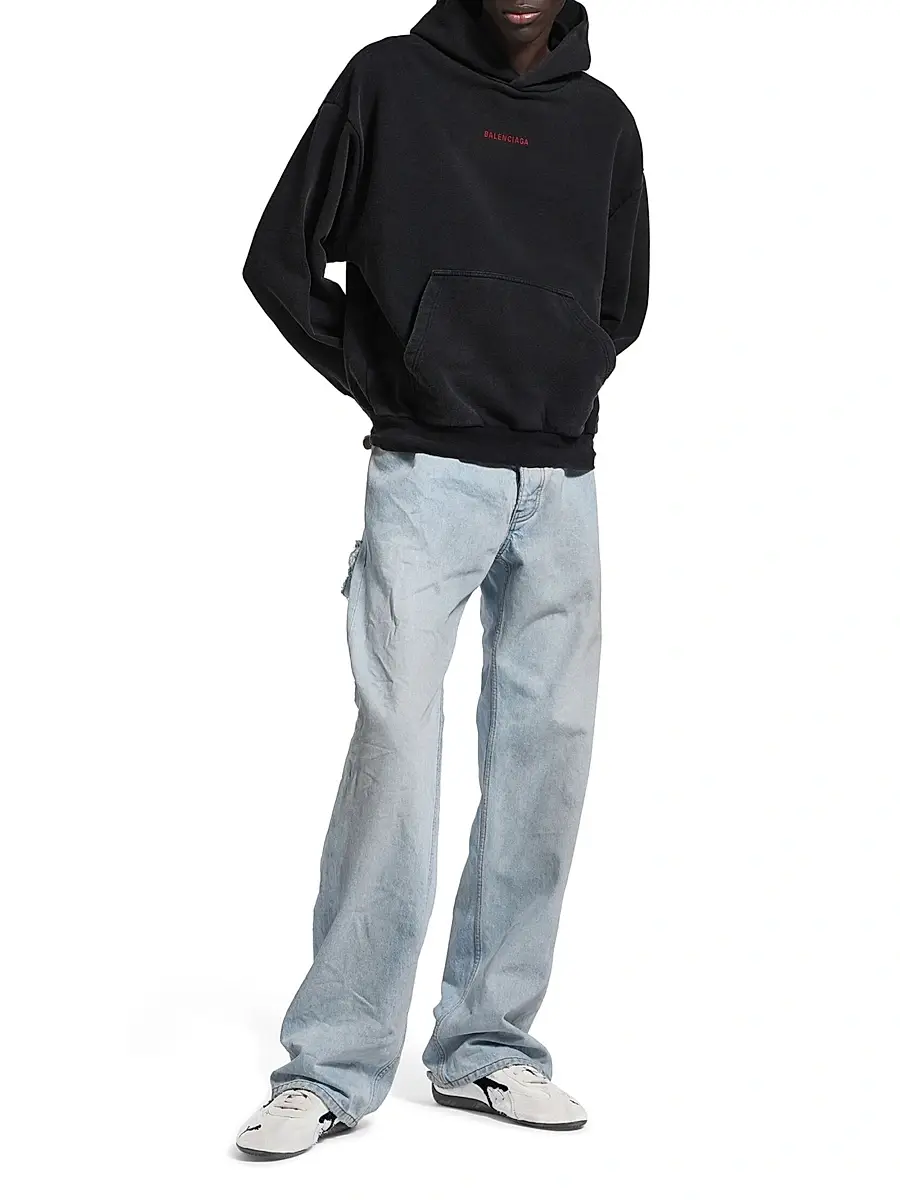 Balenciaga Men's Medium Fit Hoodie | Thumbnail 7 Balenciaga Men's Medium Fit Hoodie | Thumbnail 7