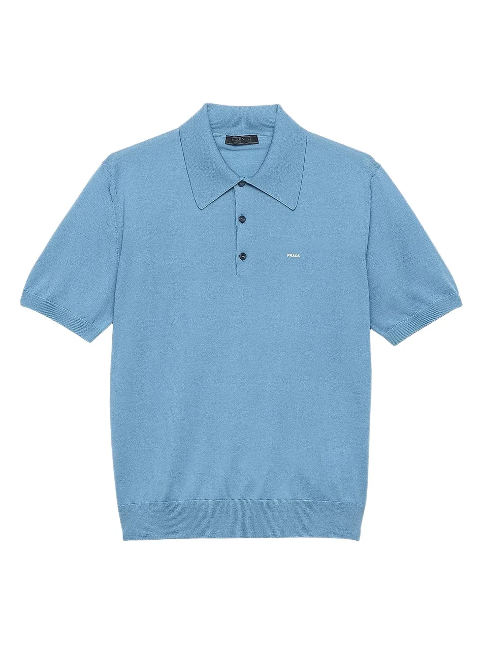 Men's Superfine Wool Polo Shirt Men's Superfine Wool Polo Shirt