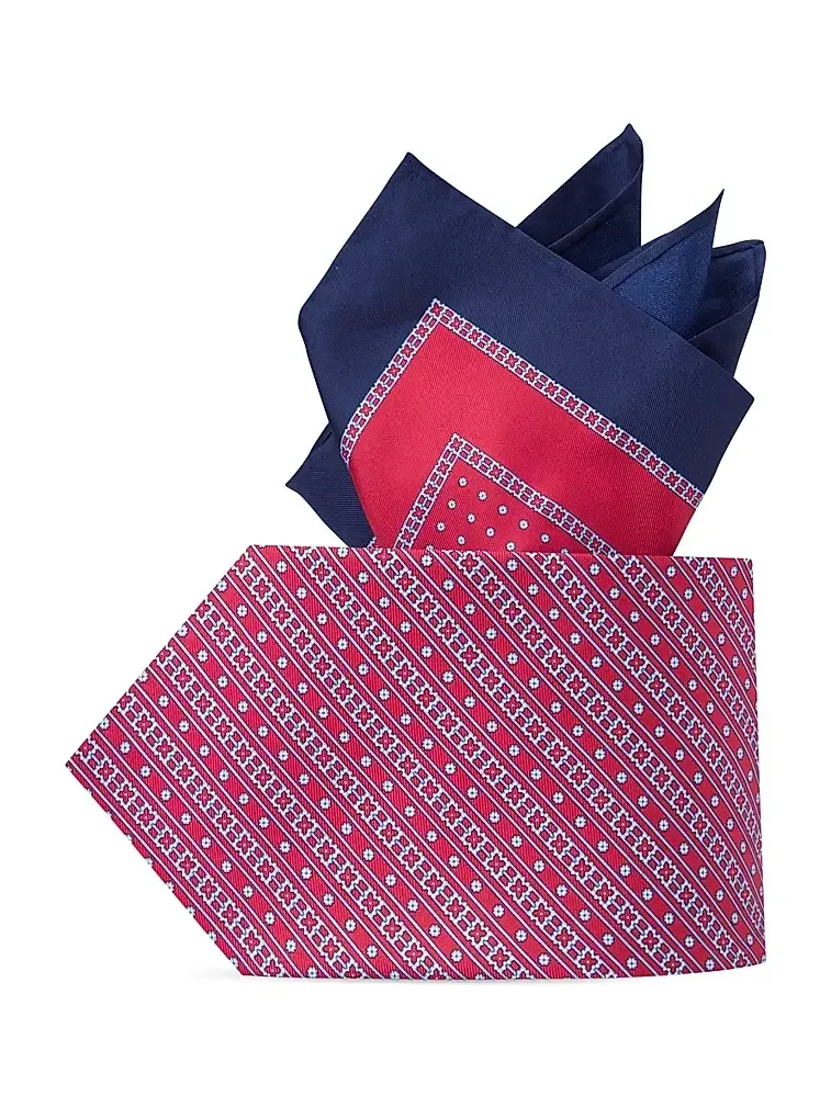 Men's Luxury Silk Tie Set