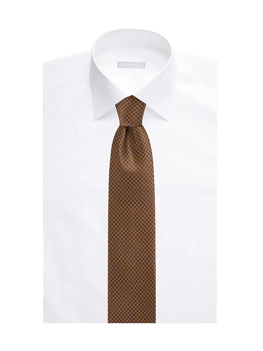 Stefano Ricci Men's Luxury Silk Tie | Thumbnail 2 Stefano Ricci Men's Luxury Silk Tie | Thumbnail 2