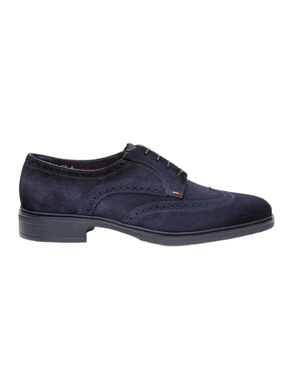 Santoni Men's Easy Suede Brogues