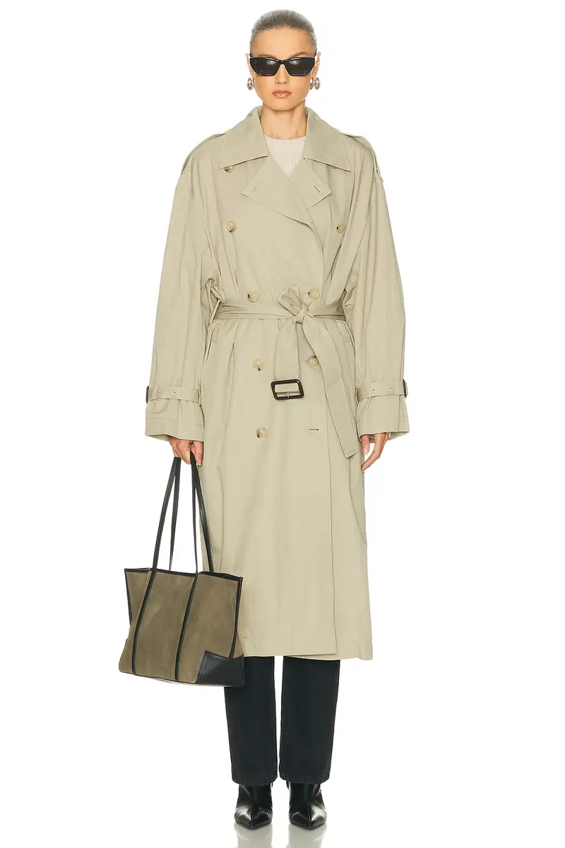 Toteme Crisp Summer Trench Coat | Thumbnail 2 Toteme Crisp Summer Trench Coat | Thumbnail 2