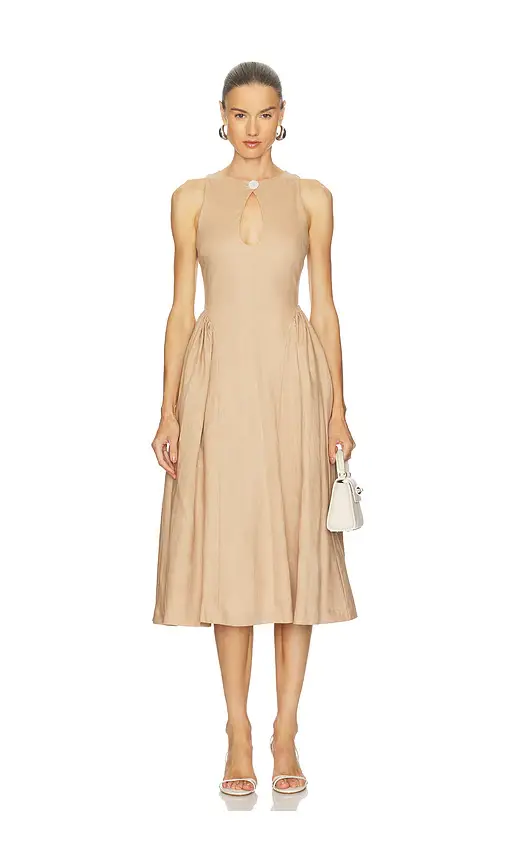 LPA Seina Midi Dress | Image 1 LPA Seina Midi Dress | Image 1