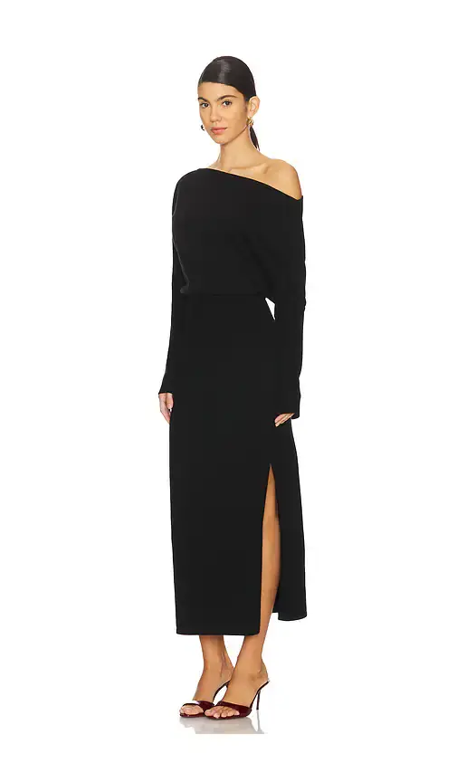 Simkhai Janese Off Shoulder Midi Dress | Thumbnail 2 Simkhai Janese Off Shoulder Midi Dress | Thumbnail 2