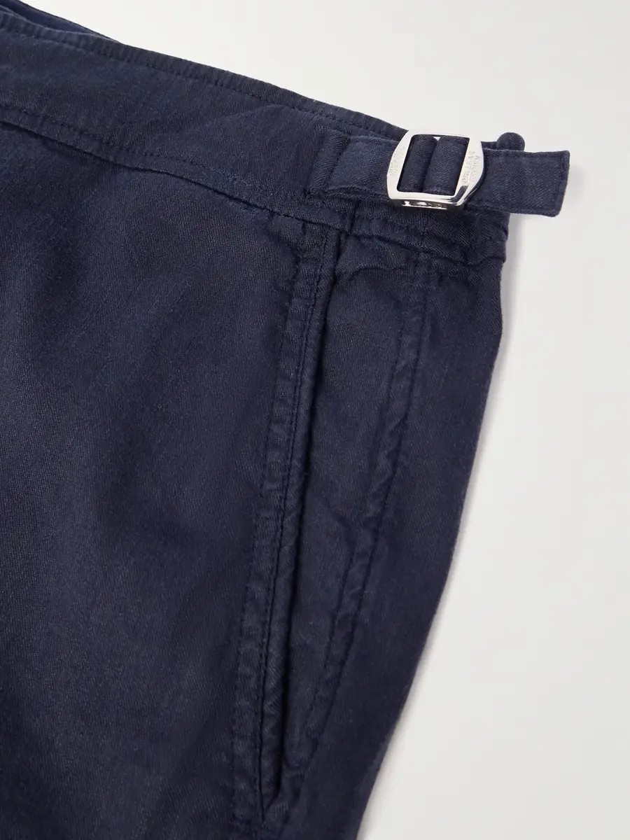 Orlebar Brown Bulldog Slim-Fit Straight-Leg Stretch-Linen and Lyocell-Blend Shorts - Men | Thumbnail 6 Orlebar Brown Bulldog Slim-Fit Straight-Leg Stretch-Linen and Lyocell-Blend Shorts - Men | Thumbnail 6