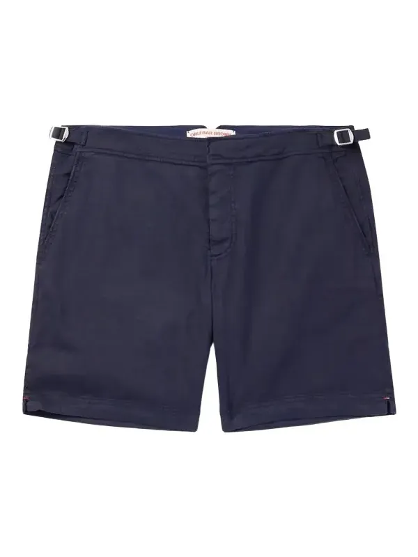 Orlebar Brown Bulldog Slim-Fit Straight-Leg Stretch-Linen and Lyocell-Blend Shorts - Men