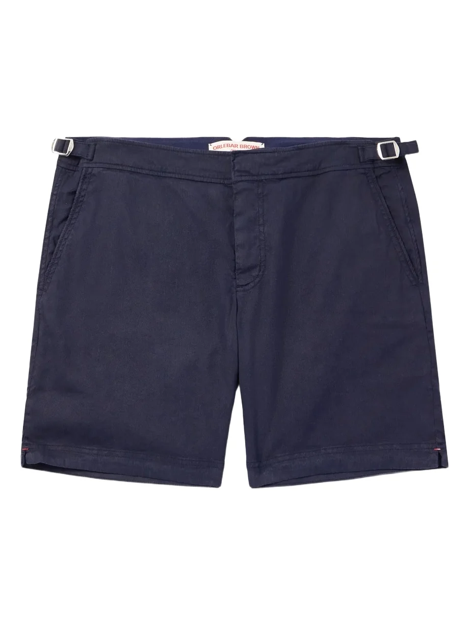 Bulldog Slim-Fit Straight-Leg Stretch-Linen and Lyocell-Blend Shorts - Men