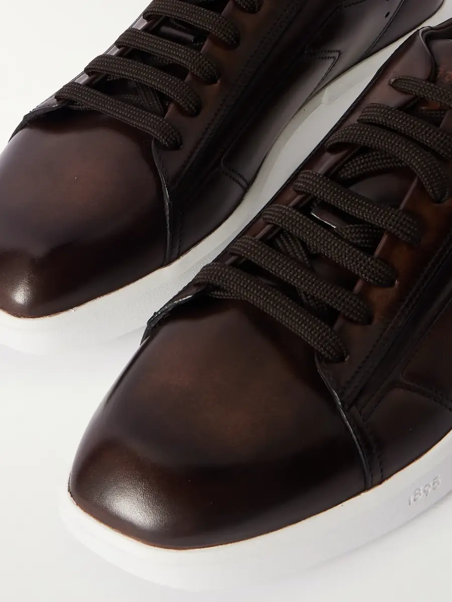 Berluti Stellar Venezia Leather Sneakers - Men | Thumbnail 5