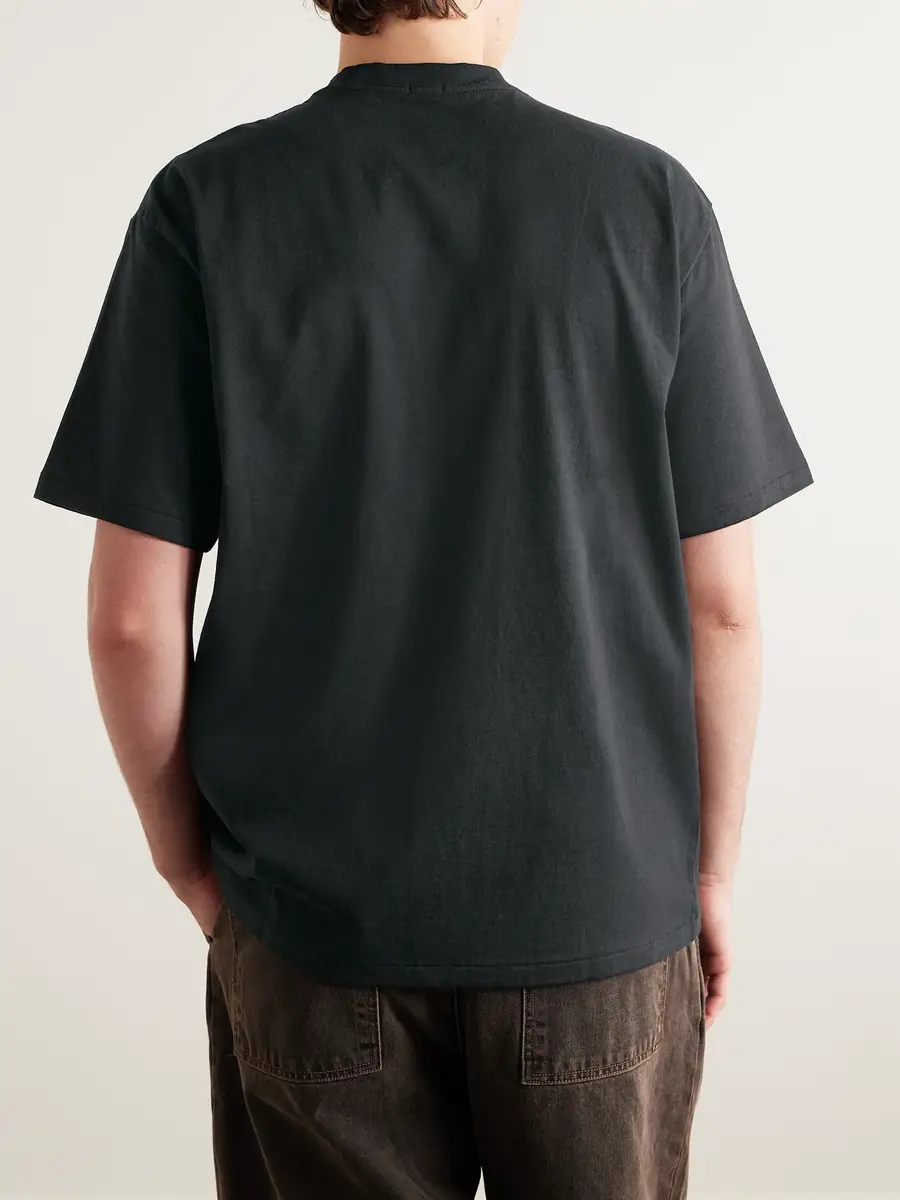 A.PRESSE Heavy Weight Cotton-Jersey T-Shirt - Men | Thumbnail 4