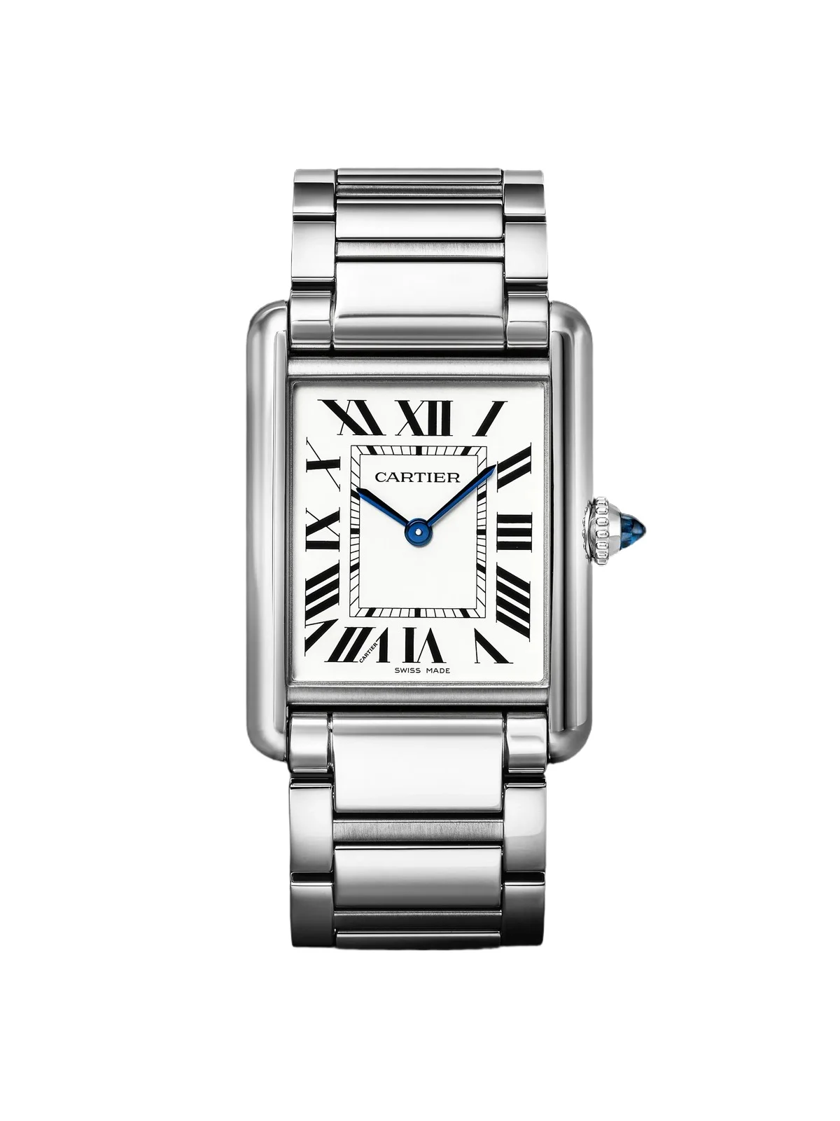 Tank Must Large Stainless Steel Watch, Ref. WSTA0106 - Men Tank Must Large Stainless Steel Watch, Ref. WSTA0106 - Men