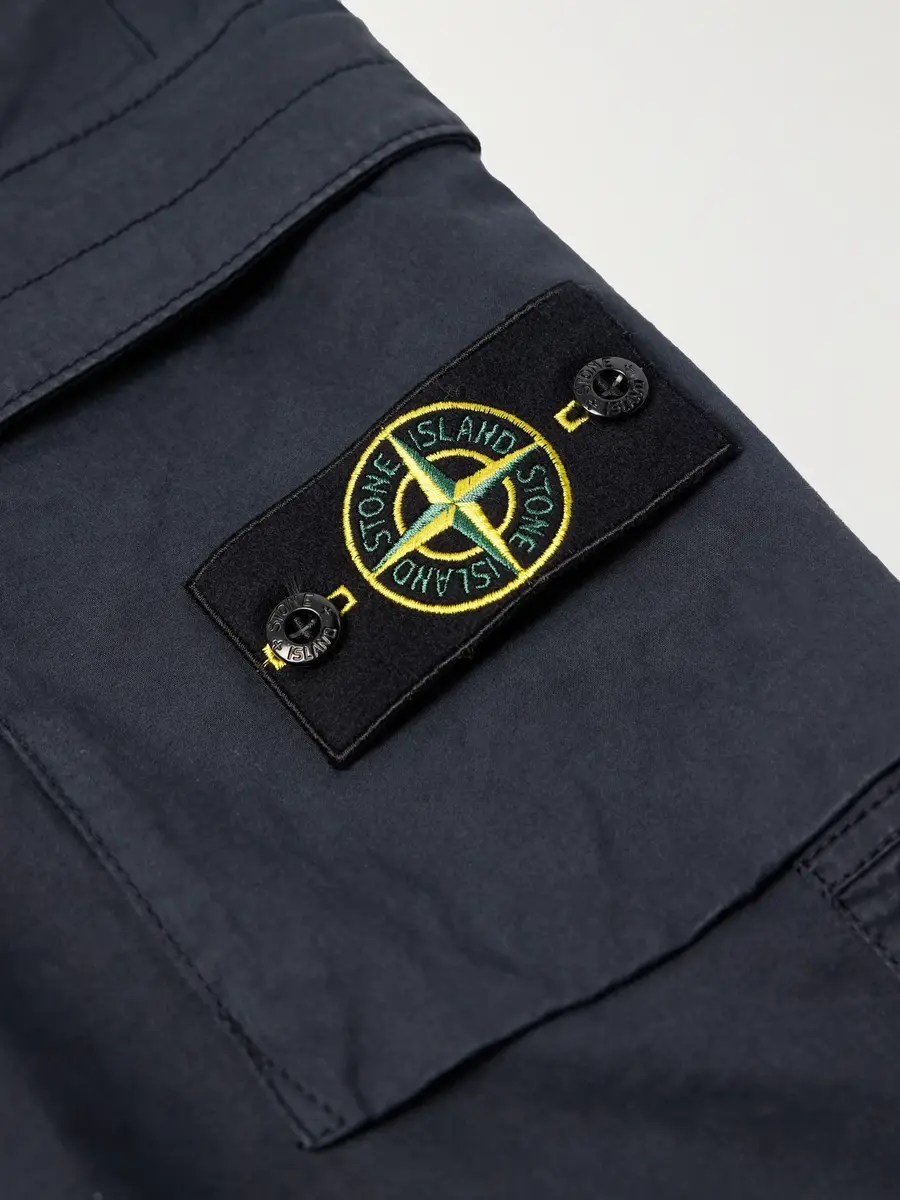 Stone Island Tapered Organic Cotton-Blend Trousers - Men | Thumbnail 5 Stone Island Tapered Organic Cotton-Blend Trousers - Men | Thumbnail 5