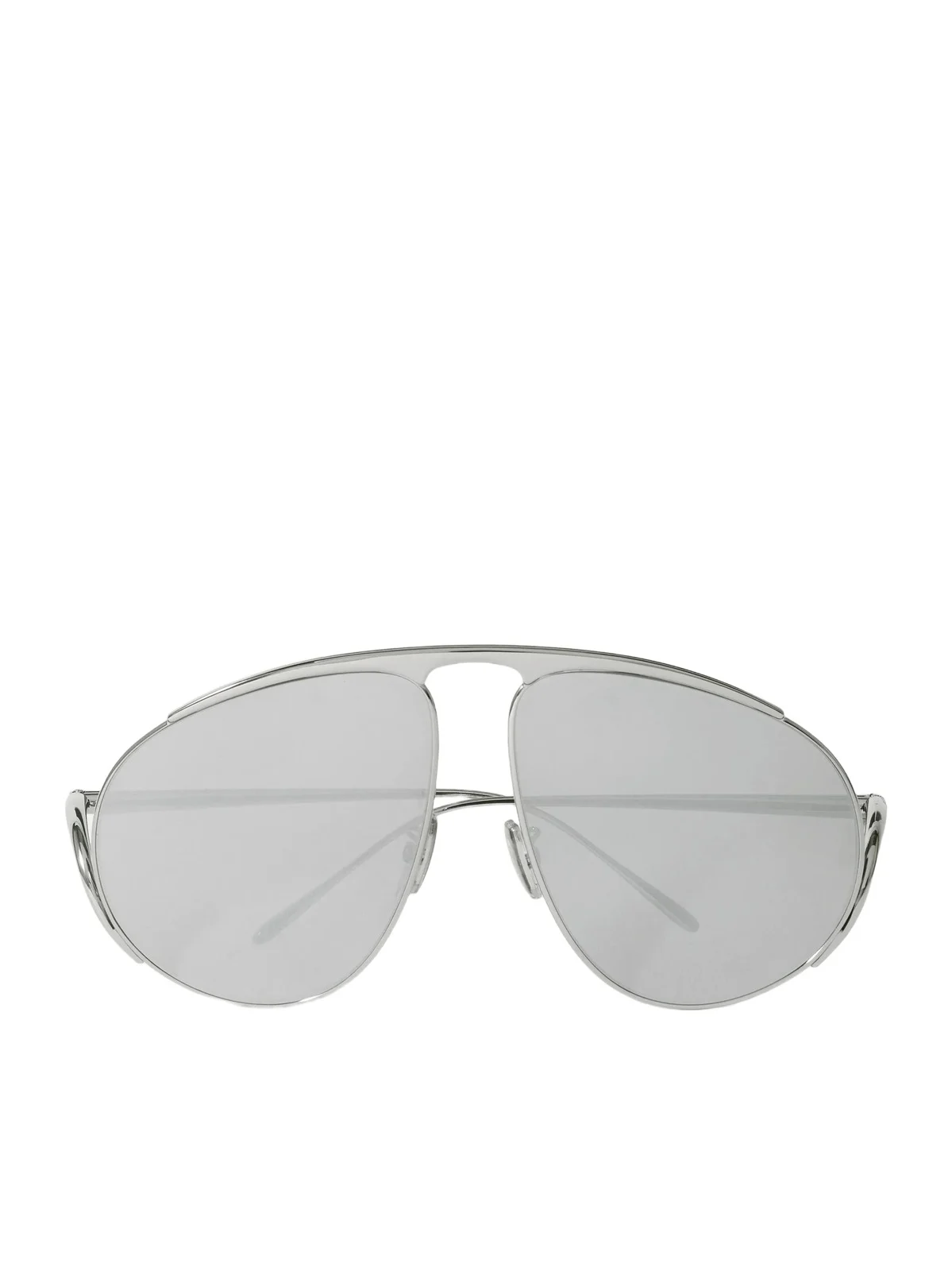 Loewe Aviator-style Silver-tone Sunglasses