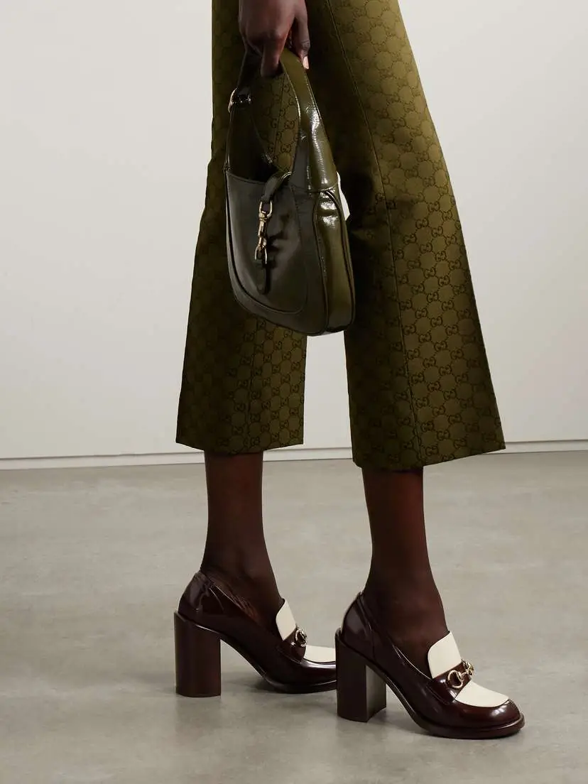 Gucci Savoy Horsebit-detailed Patent-leather Pumps | Thumbnail 2 Gucci Savoy Horsebit-detailed Patent-leather Pumps | Thumbnail 2