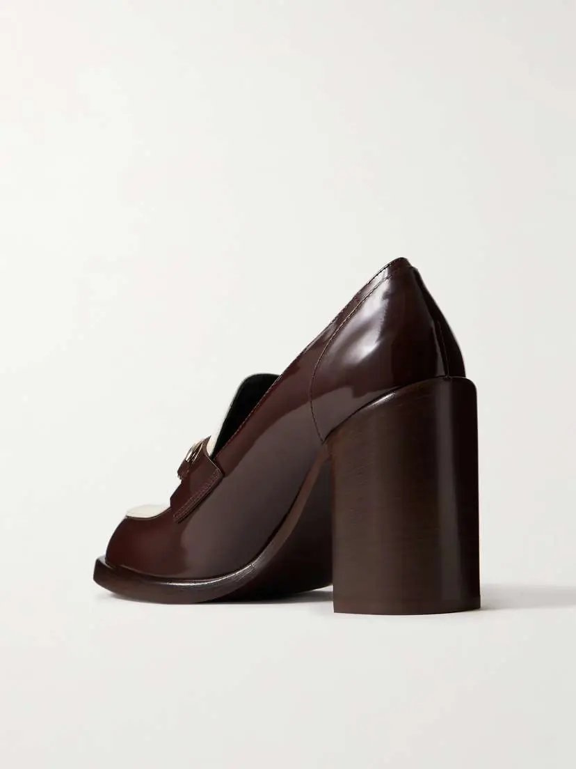 Gucci Savoy Horsebit-detailed Patent-leather Pumps | Thumbnail 3 Gucci Savoy Horsebit-detailed Patent-leather Pumps | Thumbnail 3