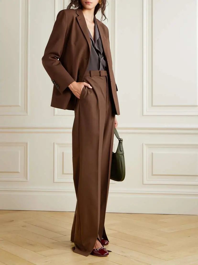 Gucci Wool-blend Wide-leg Pants | Thumbnail 2 Gucci Wool-blend Wide-leg Pants | Thumbnail 2