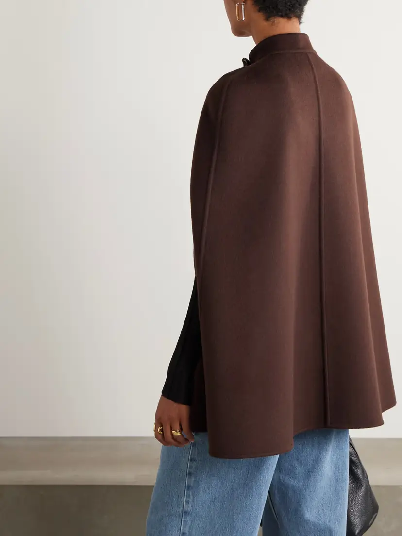 Gucci Embellished Wool And Silk-blend Cape | Thumbnail 3