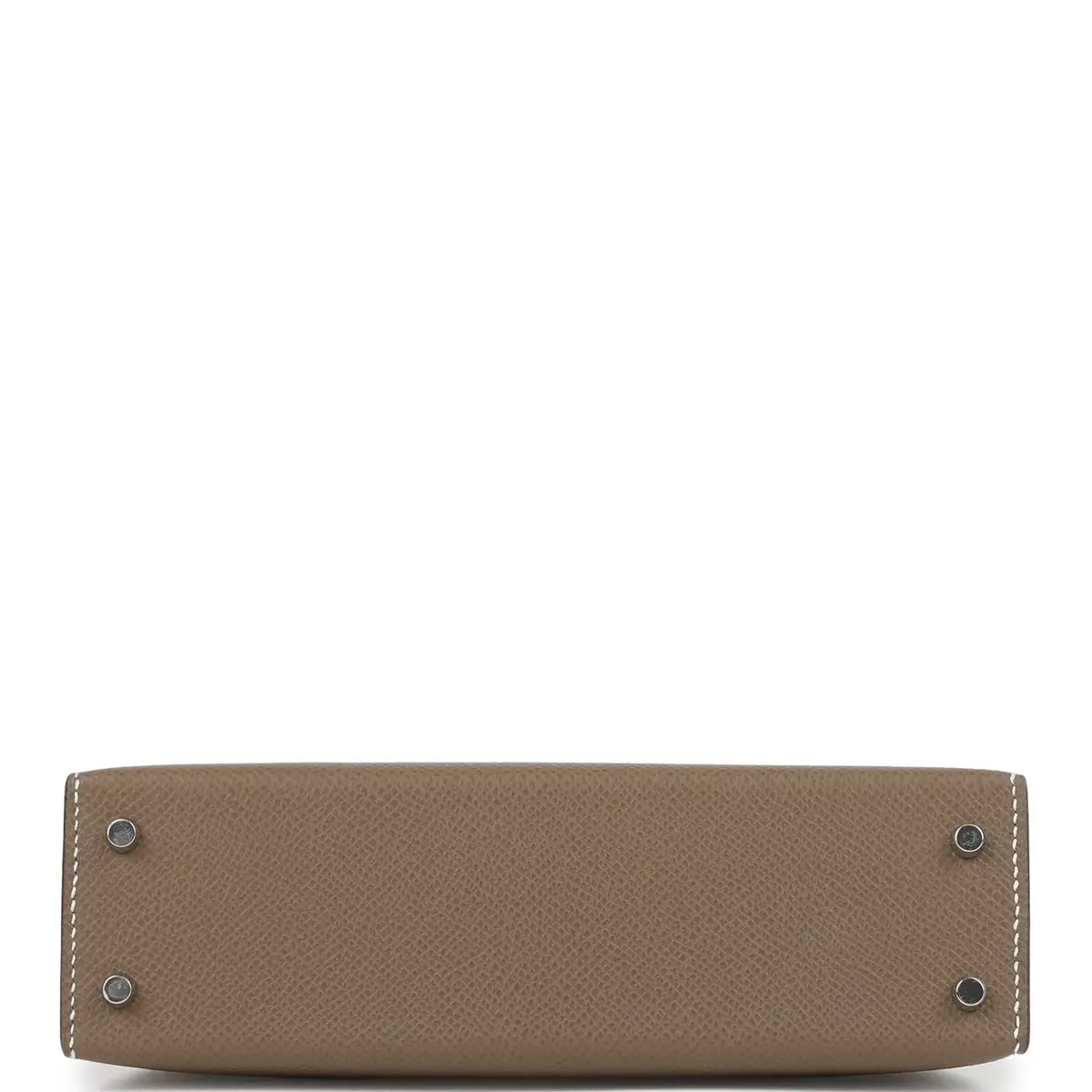 HERMÈS Hermes Kelly Sellier 20 Etoupe Epsom Palladium Hardware | Thumbnail 6