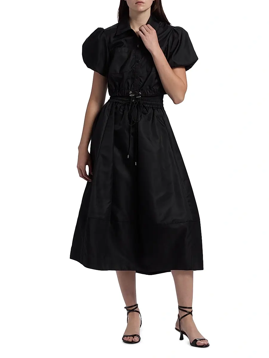 Cinq à Sept Women's Sirani Drawstring Midi-skirt | Thumbnail 2 Cinq à Sept Women's Sirani Drawstring Midi-skirt | Thumbnail 2