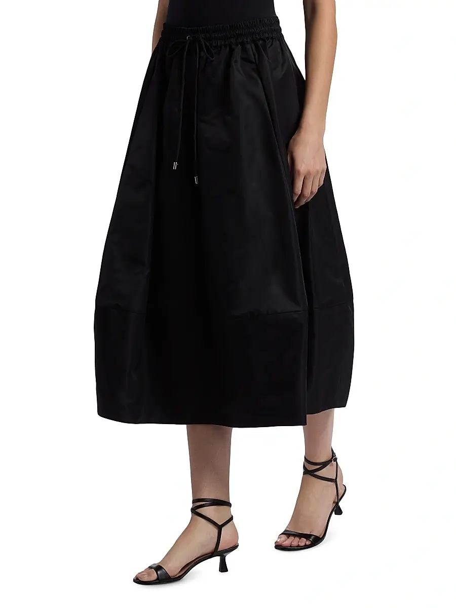 Cinq à Sept Women's Sirani Drawstring Midi-skirt | Thumbnail 4 Cinq à Sept Women's Sirani Drawstring Midi-skirt | Thumbnail 4
