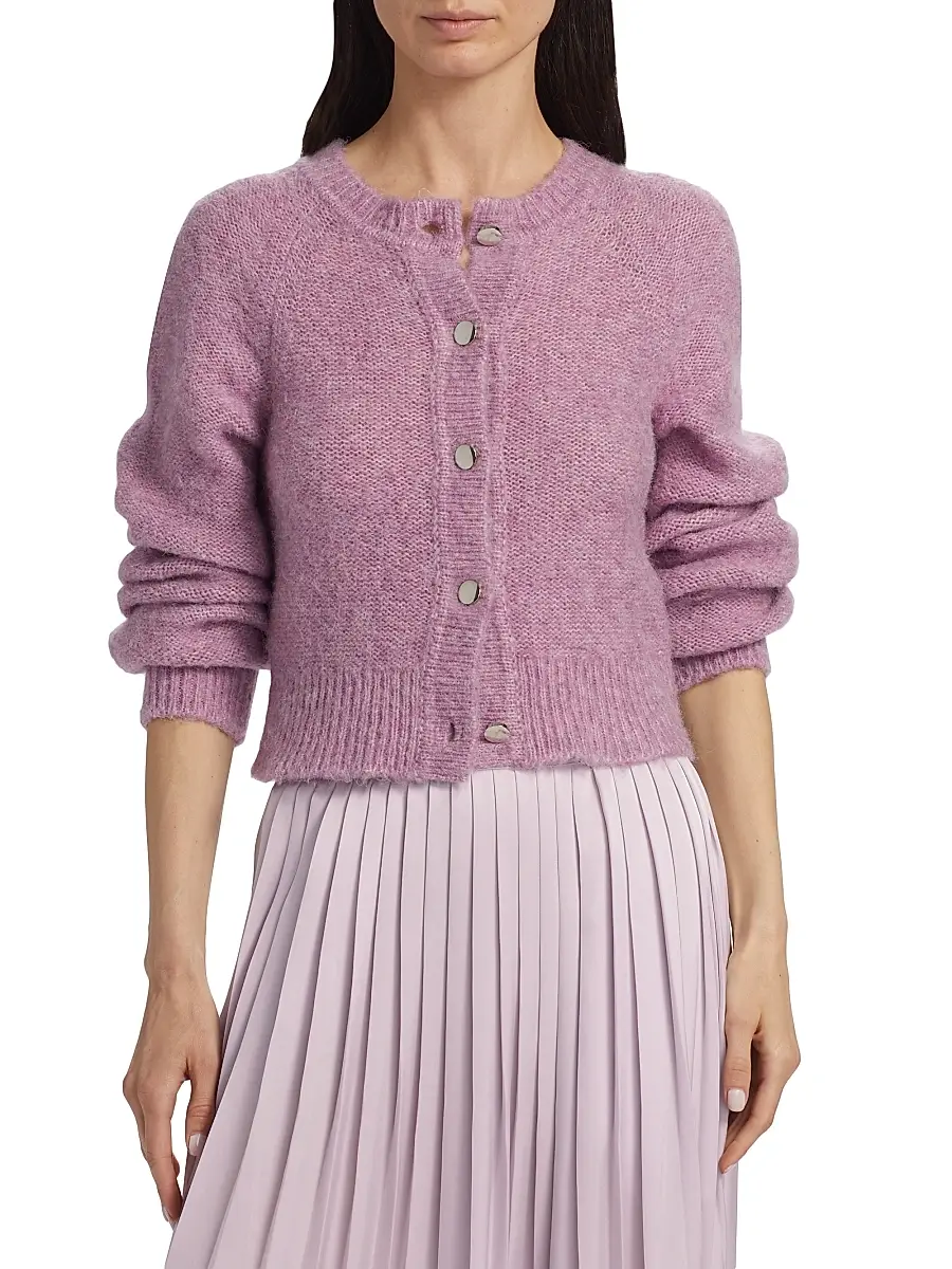 Toccin Women's Samara Fuzzy Raglan-Sleeve Cardigan | Thumbnail 3 Toccin Women's Samara Fuzzy Raglan-Sleeve Cardigan | Thumbnail 3
