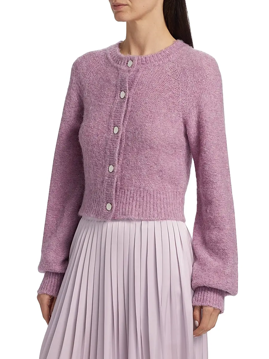 Toccin Women's Samara Fuzzy Raglan-Sleeve Cardigan | Thumbnail 4 Toccin Women's Samara Fuzzy Raglan-Sleeve Cardigan | Thumbnail 4