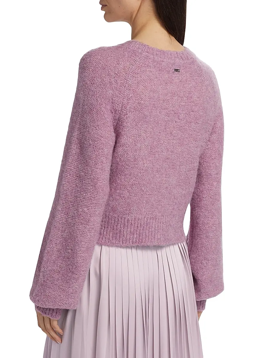 Toccin Women's Samara Fuzzy Raglan-Sleeve Cardigan | Thumbnail 5 Toccin Women's Samara Fuzzy Raglan-Sleeve Cardigan | Thumbnail 5