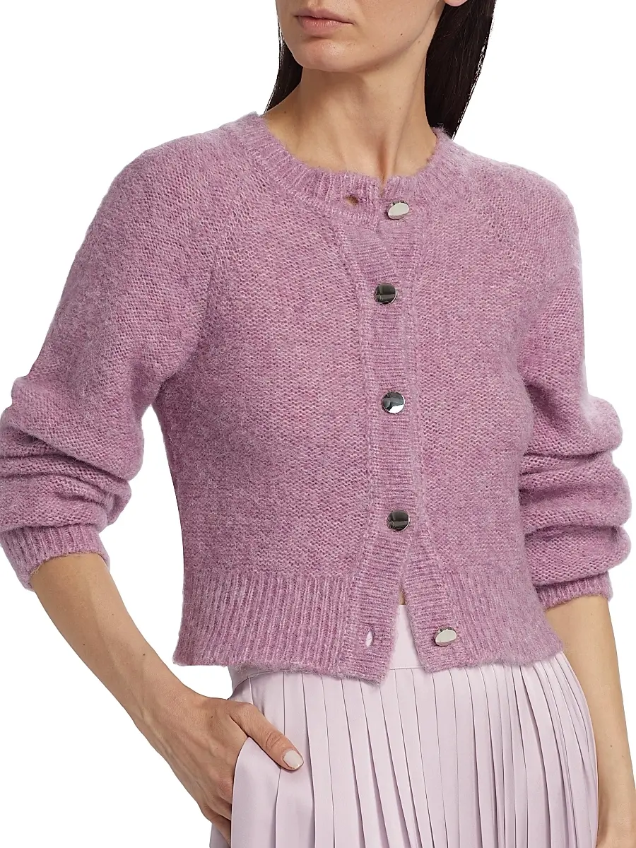 Toccin Women's Samara Fuzzy Raglan-Sleeve Cardigan | Thumbnail 6 Toccin Women's Samara Fuzzy Raglan-Sleeve Cardigan | Thumbnail 6