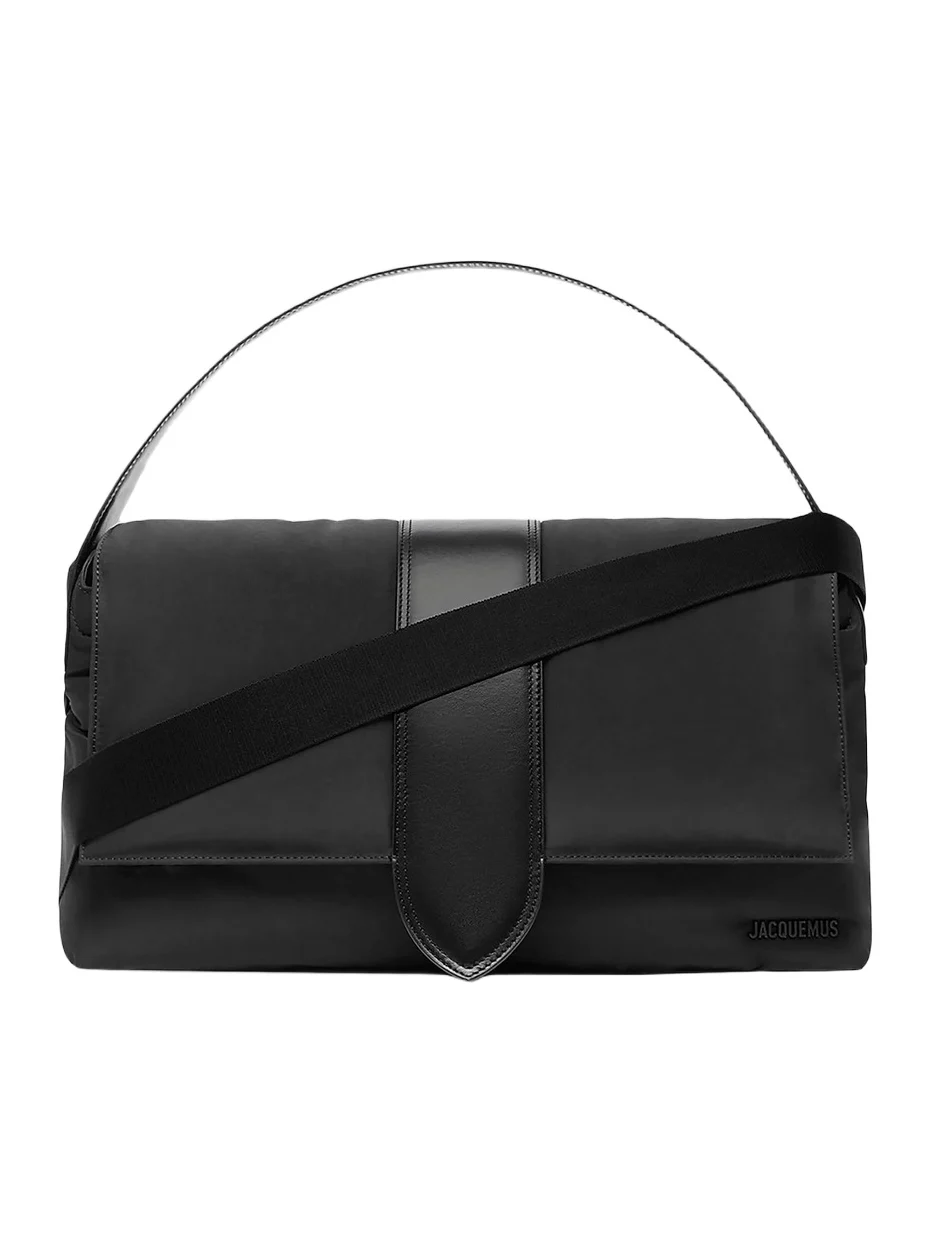 Jacquemus Men's Le Messenger Bambino Nylon Bag