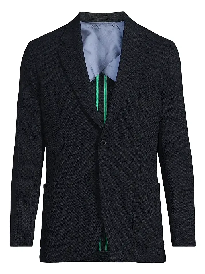 Men's Tribute to Photography Wool Birdseye Jacket Men's Tribute to Photography Wool Birdseye Jacket
