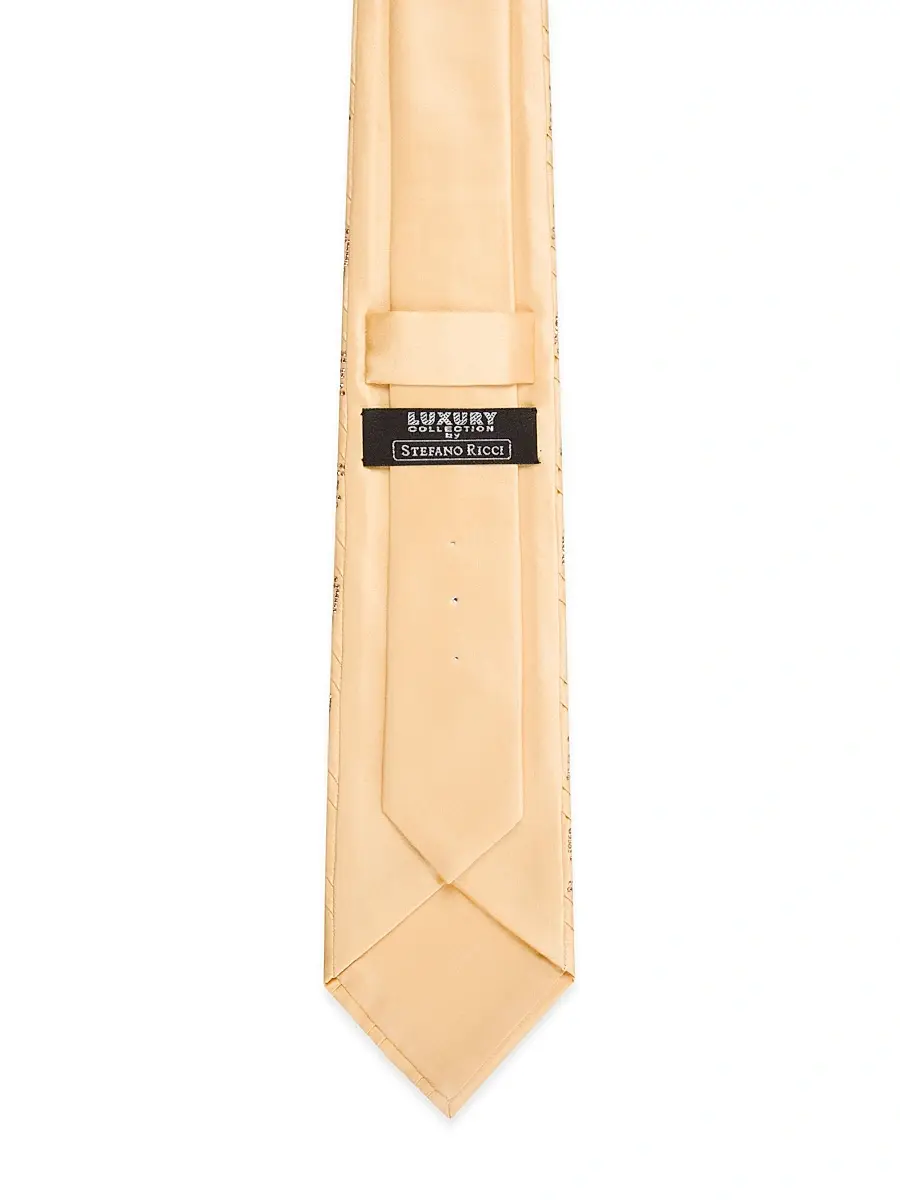 Stefano Ricci Men's Pleated Tie | Thumbnail 3