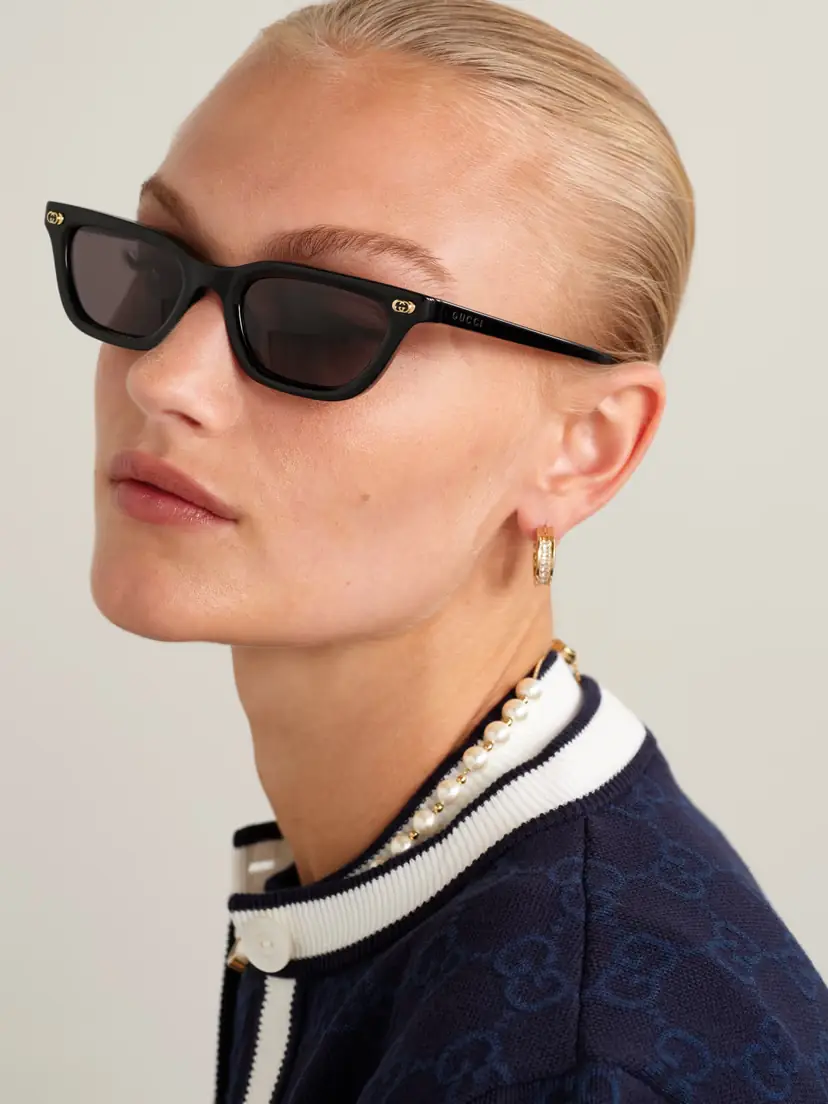 Gucci Eyewear Cat-eye Acetate Sunglasses | Thumbnail 2 Gucci Eyewear Cat-eye Acetate Sunglasses | Thumbnail 2