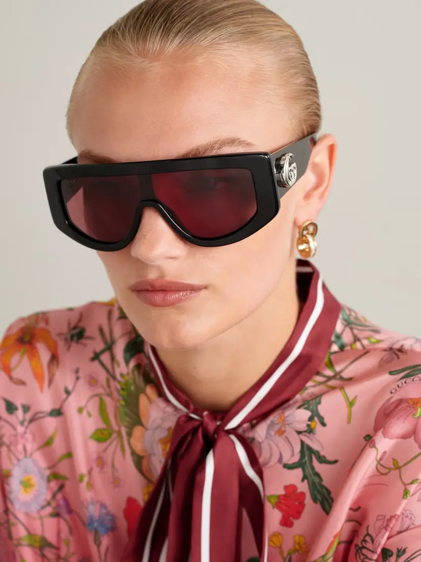 Gucci Eyewear Gg Oversized D-frame Acetate Sunglasses | Thumbnail 2 Gucci Eyewear Gg Oversized D-frame Acetate Sunglasses | Thumbnail 2