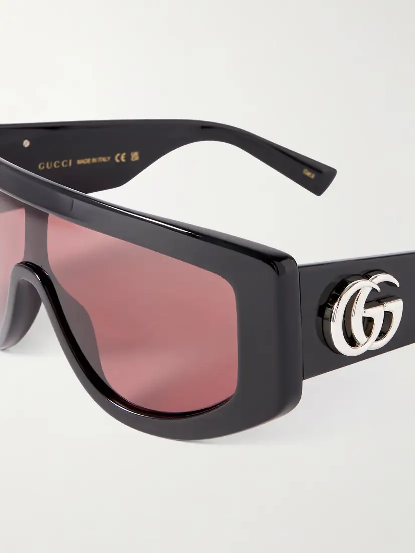 Gucci Eyewear Gg Oversized D-frame Acetate Sunglasses | Thumbnail 4 Gucci Eyewear Gg Oversized D-frame Acetate Sunglasses | Thumbnail 4