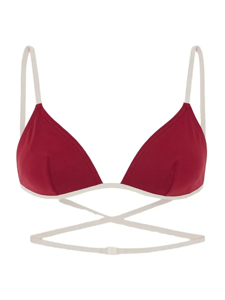 Eres Reinette Karen Two-tone Triangle Bikini Top
