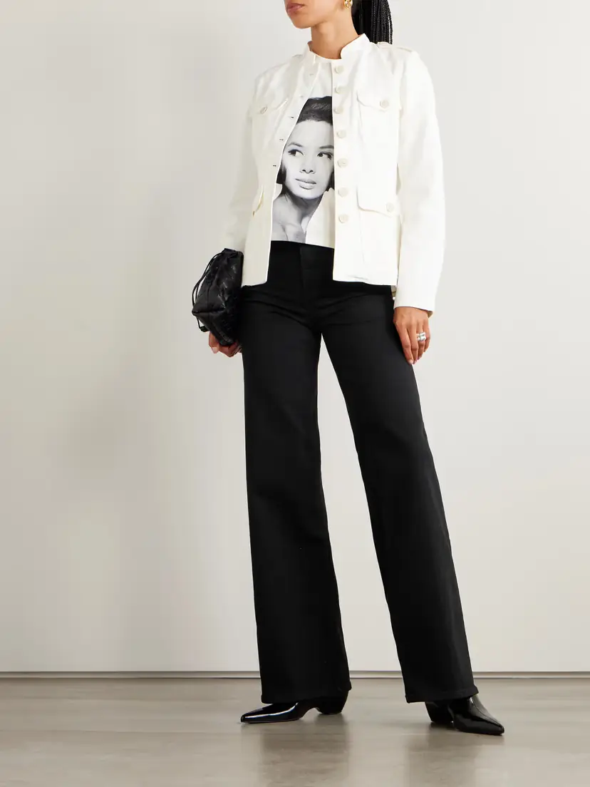 Frame Le Slim Palazzo Long High-rise Wide-leg Jeans | Thumbnail 2 Frame Le Slim Palazzo Long High-rise Wide-leg Jeans | Thumbnail 2