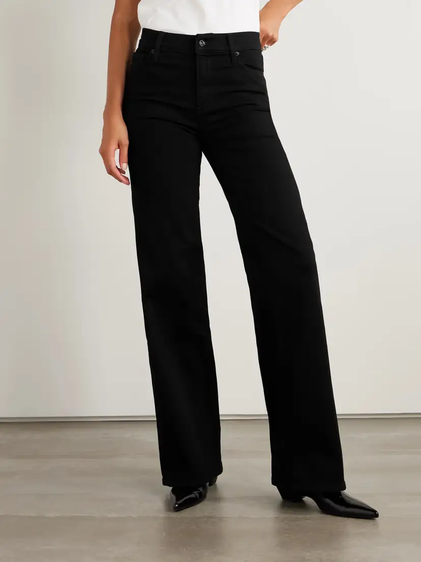 Frame Le Slim Palazzo Long High-rise Wide-leg Jeans | Thumbnail 3 Frame Le Slim Palazzo Long High-rise Wide-leg Jeans | Thumbnail 3
