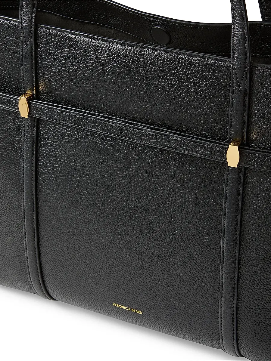 Veronica Beard Women's Lasso Leather Tote | Thumbnail 4 Veronica Beard Women's Lasso Leather Tote | Thumbnail 4